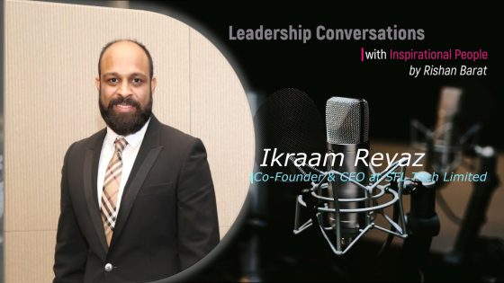 Rishan Barat, Leader of Microsoft Canada hosts SFL CEO and Co-Founder, Ikraam Reyaz