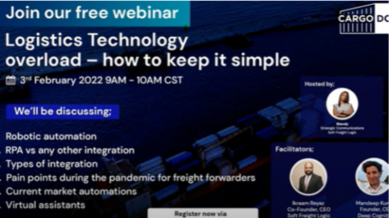 Webinar | Logistics Technology overload – how to keep it simple in 2022